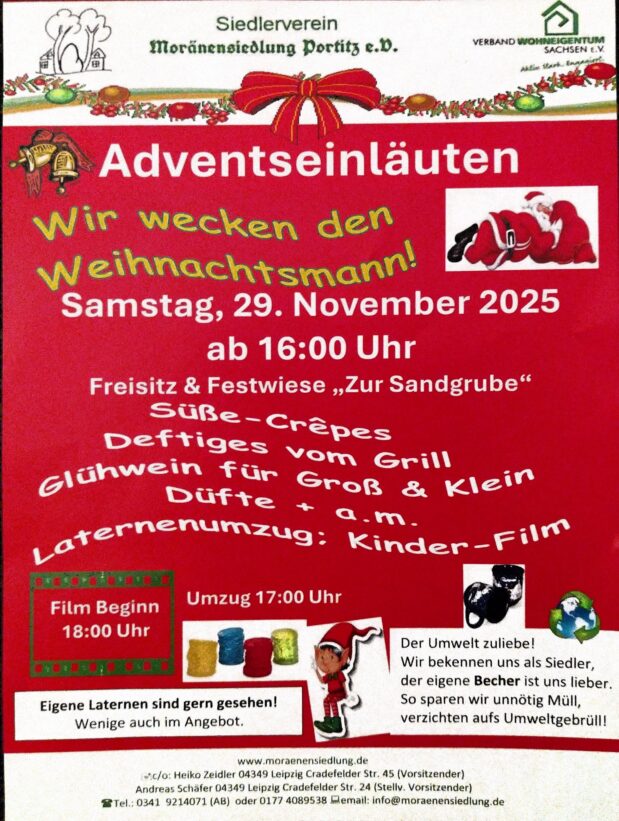 Einladung zum Adventseinläuten