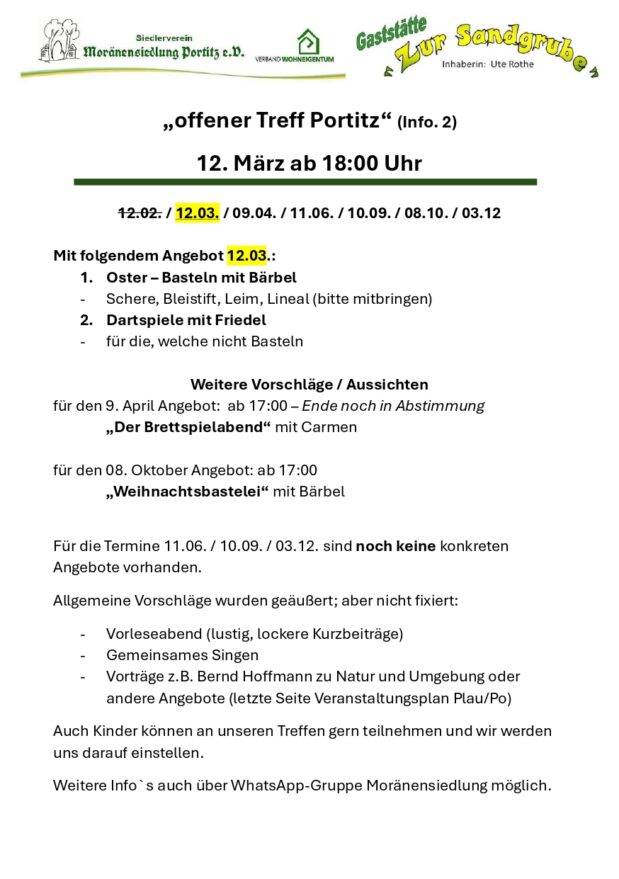 Offener Portitztreff 2